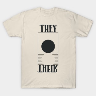 They I Their - Sunrise, Sunset version T-Shirt